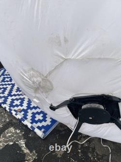 Giant Frosty The Snowman 18 Foot Inflatable With 2 Kaleidoscope Light & Led