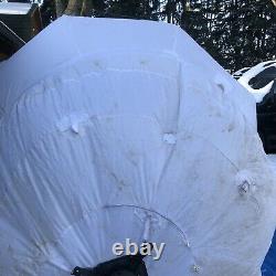 Giant Frosty The Snowman 18 Ft INFLATABLE LIGHT SHOW, Good Used Condition