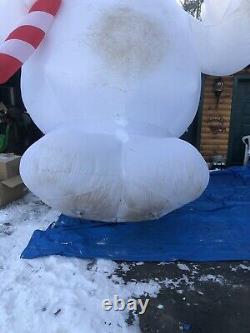 Giant Frosty The Snowman 18 Ft INFLATABLE LIGHT SHOW, Good Used Condition