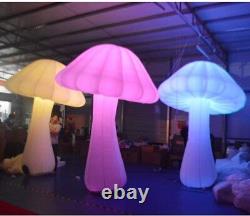 Giant Inflatable Mushroom Decors with Air Blower, For Theme Park/Event/Party