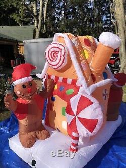 Gingerbread House Very Cute 5. 1/2 Ft 6 Ft Inflatable, New