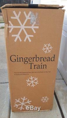 Gingerbread Train 2005 Holiday Indoor Outdoor Large Display 450 Lights Only One