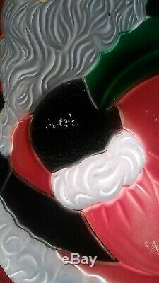 Grand Venture 37 Climbing Santa Lighted Christmas Blow Mold