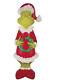 Grinch 24 Christmas Santa Lighted Blow Mold Whoville Outdoor Plastic Decor