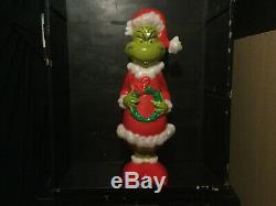 Grinch Christmas Holiday Blow Mold Dr Suess Gemmy Plastic Dual Lighted New