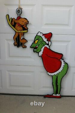 Grinch How The Grinch Stole Christmas Yard Decor Lawn Art Free Shipping