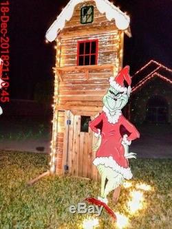 Grinch Stealing Christmas! HUGE over 5 feet tall