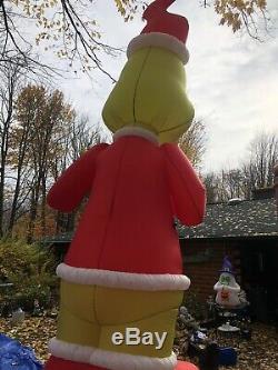 Grinch XL 18 Foot Xmas Inflatable Grinch, New