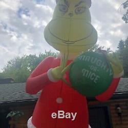 Grinch XL 18 Foot Xmas Inflatable Grinch, New