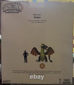HALLOWEEN ANIMATED DRAGON FIRE & ICE 12. FT Inflatable airblown