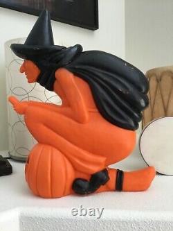 HALLOWEEN rare Featherstone blow old Witch
