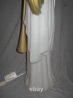 HTF Vintage TPI Lighted Blow Mold 34 Angel with Horn Holiday Christmas Nativity