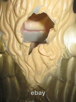 HTF Vintage TPI Lighted Blow Mold 34 Angel with Horn Holiday Christmas Nativity