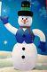 Huge 20 Ft Tall Lighted Snowman Inflatable Christmas Holiday Rare Find