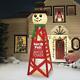Huge Christmas Snowman North Pole Tower Inflatable Outdoor Holiday Decor New