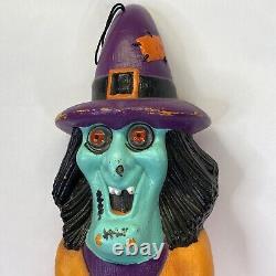 Halloween 36 Witch Blow Mold By Paper Magic Group Inc. 1997 TESTED WORKING