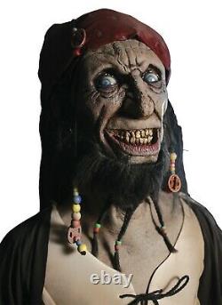 Halloween Animatronic Lifesize Pirate Haunted House Prop Decor== Free Step Pad