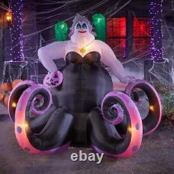 Halloween Decorations 7 Ft. LED Animated Ursula with Eels Inflatable