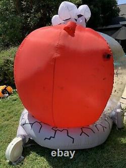 Halloween Gemmy 2006 Airblown Inflatable Whirlwind Globe Light Up 6' Tall Ghost
