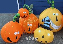 Halloween Gemmy Airblown Inflatable Pumpkin Patch OVER 12' LONG Halloween Gemmy Airblown Inflatable Pumpkin Patch OVER 12' LONG