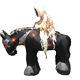Halloween Ghost Rider Inflatable Decor 5.5ft
