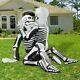 Halloween Ghostly Skeleton Bride/groom Led Inflatable Airblown Grave Yard Decor