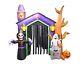 Halloween Inflatable Decoration Led Haunted House Skeleton Ghost Skull Tombstone