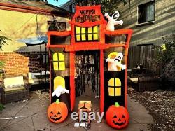 Halloween Inflatable Haunted House Archway 10ft tall Gemmy Yard Decor Rare Halloween Inflatable Haunted House Archway 10ft tall Gemmy Yard Decor Rare