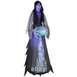 Halloween Mystical Ghoul FORTUNE TELLER WITCH Inflatable, 10.5'' WithPROJECTION Halloween Mystical Ghoul FORTUNE TELLER WITCH Inflatable, 10.5'' WithPROJECTION