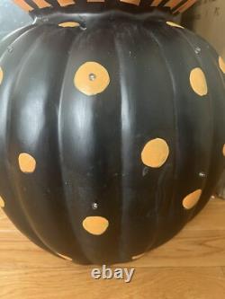 Haunted Hill Farm Prelit Stacked Pumpkin Halloween Decoration Local Pickup Only