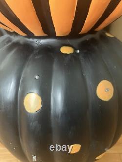 Haunted Hill Farm Prelit Stacked Pumpkin Halloween Decoration Local Pickup Only