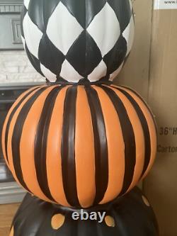 Haunted Hill Farm Prelit Stacked Pumpkin Halloween Decoration Local Pickup Only