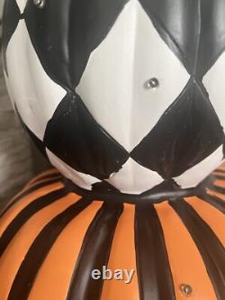 Haunted Hill Farm Prelit Stacked Pumpkin Halloween Decoration Local Pickup Only