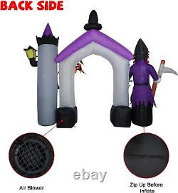 Haunted House 10 Ft Arch Halloween Inflatable Outdoor Yard Decorations Clearance