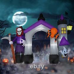 Haunted House 10 Ft Arch Halloween Inflatable Outdoor Yard Decorations Clearance