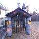Haunted House Halloween Airblown Inflatable Rare! 11' Tower Yard Decor Sound