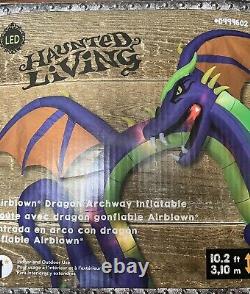 Haunted Living Dragon Archway Inflatable