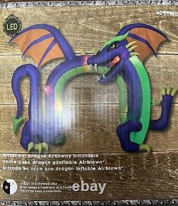 Haunted Living Dragon Archway Inflatable