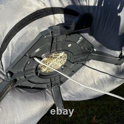Haunted Living Halloween 12 ft Airblown Inflatable scare crow pumpkin Read