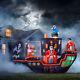 Holiday Living 9.12-ft X 11.5-ft Animatronic Lighted Pirate Ship Halloween Nib