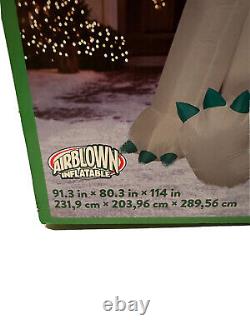 Holiday Living 9.5ft Lighted Yeti Christmas Inflatable New Free Shipping