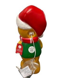 Holiday Time 24 Blow Mold Gingerbread Man Christmas Decoration Holiday NEW