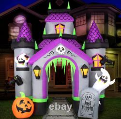 Holidayana Tunnel Archway Haunted House Halloween Inflatables 12' Castle New