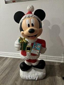 Home Depot Holiday Mickey Mouse Christmas Blow Mold 2.5 FT LED 2024? UNRELEASED