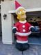 Homer Simpson 8 Ft Tall Airblown Inflatable Santa Read Discription