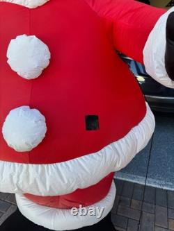 Homer Simpson 8 ft Tall Airblown Inflatable Santa READ DISCRIPTION