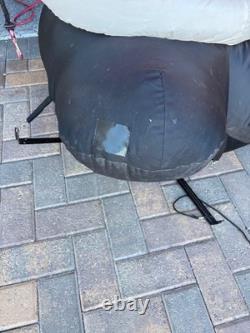 Homer Simpson 8 ft Tall Airblown Inflatable Santa READ DISCRIPTION