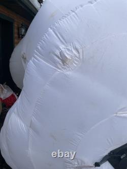 Huge Frosty The Snowman 18 Foot Inflatable With 2 Kaleidoscope Light & Led