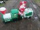 Huge General Foam Santa Train Blowmold Christmas Blow Mold