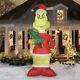 In Hand Dr. Seuss The Grinch 11 Foot Tall Led Inflatable By Gemmy Industries